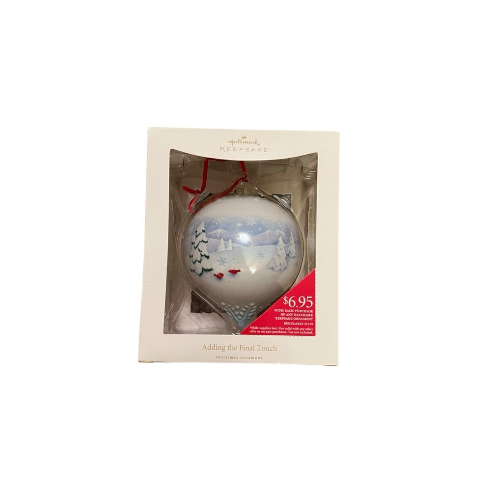 Hallmark Keepsake "Adding The Final Touch" Christmas Ornament - 2008